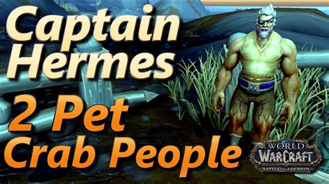 captain hermes pet battle|Captain Hermes WoW 2 Pet Leveling Strategy BFA Pet Battle.